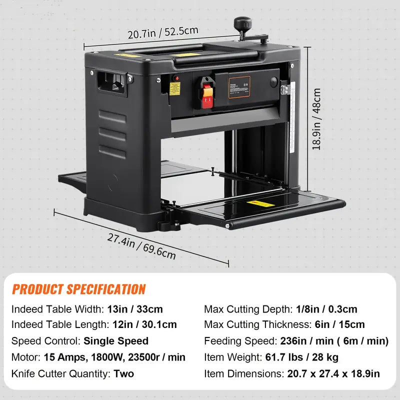 Bench Planer Machine