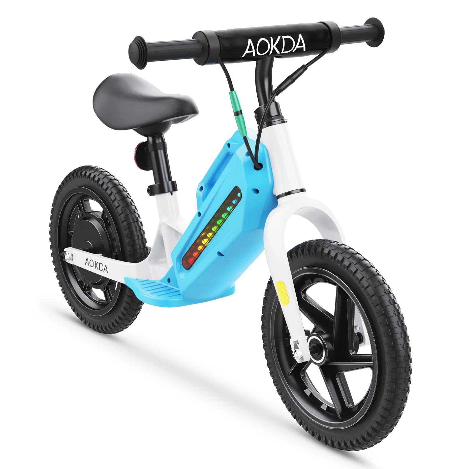Children Mini Electric Bicycle US Stock AOKDA K8 21.6V 5.2Ah Lithium Battery Child Ebike 12 Inch Electric Dirt Bike for Kids